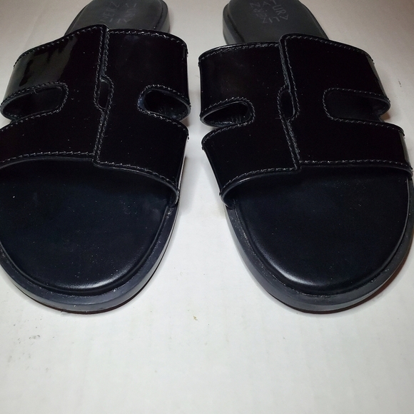 Naturalizer Women's Frame Sandal Black Sz 11M - Picture 3 of 6